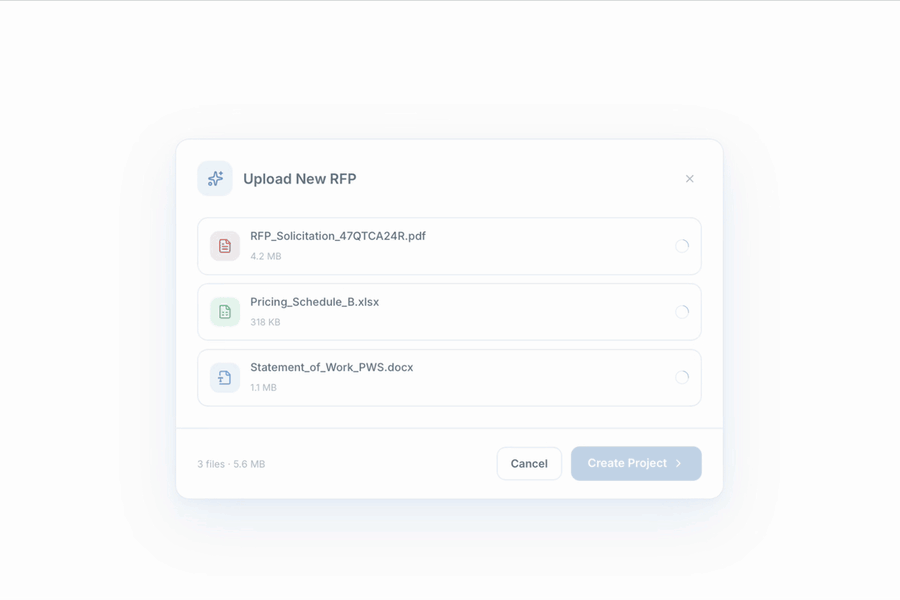 RapidRFP — Faster First-Drafts